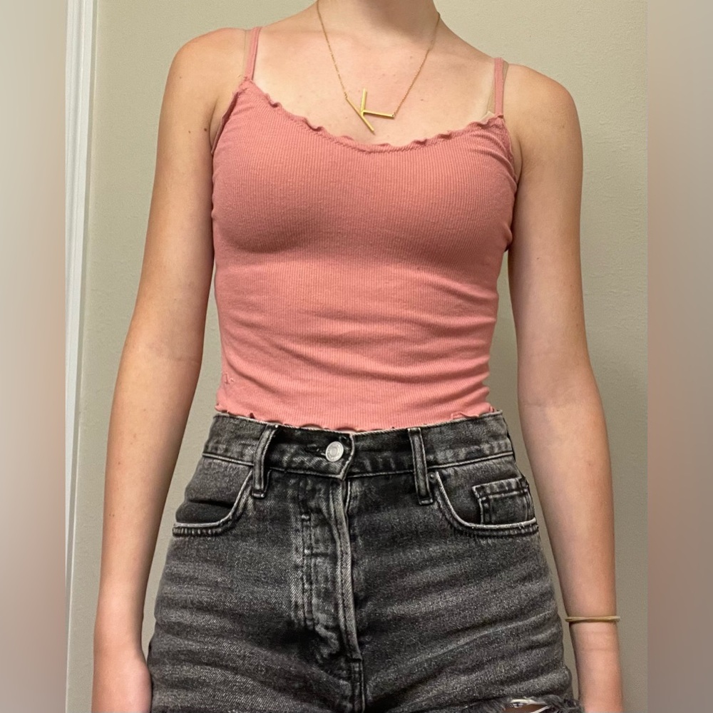 Hollister Mauve pink tank